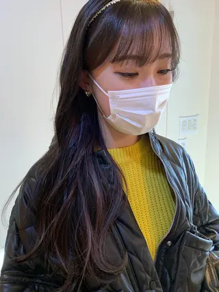 ロング カラー AR.MARA サトウヒカルのヘアスタイル