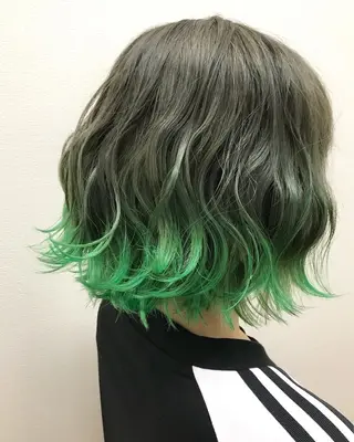 ショート カラー 🧡色落ちまで2度綺 麗なカラー🧡ヨシキのヘアスタイル