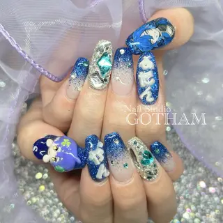 ネイル 高円寺駅からすぐ🌈 ネイルGOTHAMのネイルデザイン