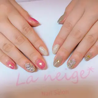 ネイル La neige* yuki 🐩🌙のネイルデザイン