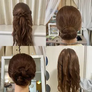 ヘアアレンジ aya hair 水上のヘアスタイル