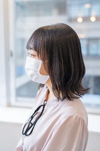 ミディアム Lazo/ 原弥和子のヘアスタイル