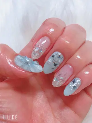 ネイル Blue bird  nailのネイルデザイン
