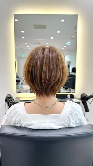 ショート ✨大人ショート特化 /カットモデル/銀座のヘアスタイル