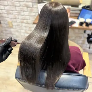 ロング カラー 髪質改善/縮毛矯正 💜COCORO💜のヘアスタイル