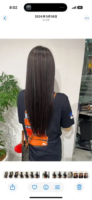 ロング ユイナ/ハイトーン /透明感カラー🫧のヘアスタイル