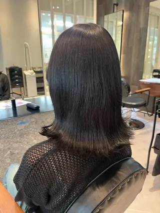 セミロング 韓国ヘア🇰🇷/ みずき/レイヤーのヘアスタイル