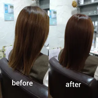 ミディアム 髪質改善専門美容師✨ 入江 幸江のヘアスタイル