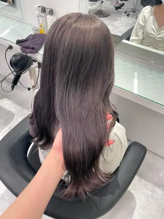 ロング カラー 韓国ヘア🇰🇷🎀 みきのヘアスタイル