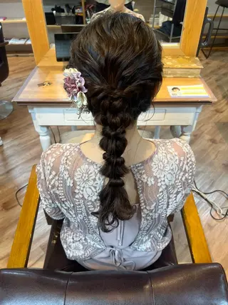 ロング ヘアアレンジ Topstylist YUKIのヘアスタイル