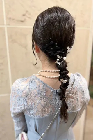 ロング ヘアアレンジ 菊地 紗矢のヘアスタイル