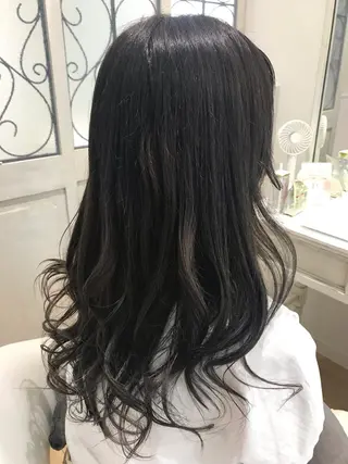 ロング カラー 🥛洒落髪小顔cut なら龍崎🥛のヘアスタイル