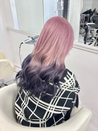 セミロング 🎗副店長/井上 竜 ブリーチ指名No.1のヘアスタイル