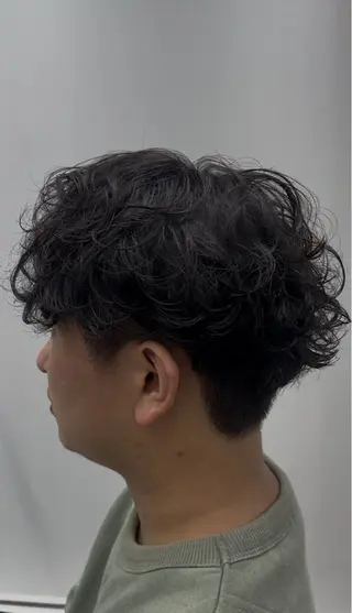 パーマ メンズ レディース／メンズ パーマ特化／内山遥斗のヘアスタイル