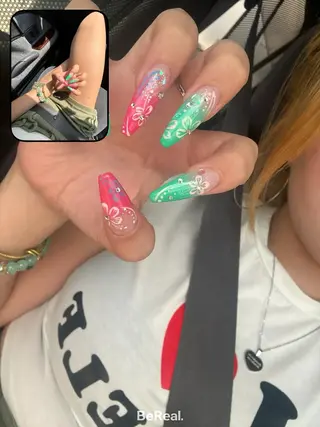 ネイル mauvely モアナのネイルデザイン