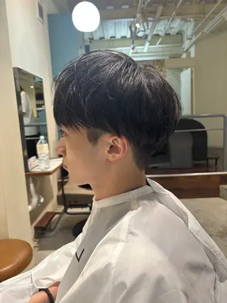 ショート メンズ 稲村 結人のヘアスタイル