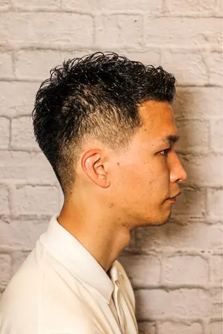 ショート メンズカット 佐藤優菜のヘアスタイル