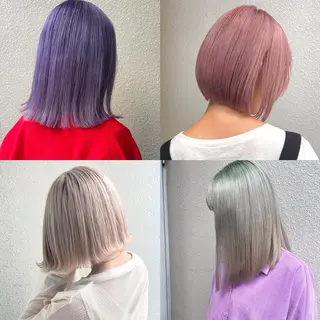 カラー ブリーチカラー🌈 石垣翔太のヘアスタイル