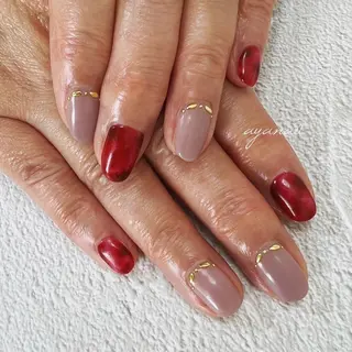 ネイル recette-ルセット-(美容室H.A.Co内)所属・OISHI .Aのネイルデザイン