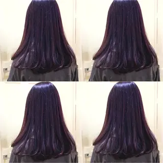 ロング カラー パーマ 代表🎀 ふわモテ愛 され髪🩷yumiのヘアスタイル