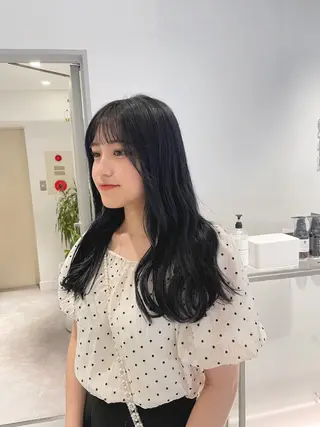 ロング カラー 🪞透け感&韓国ヘア 🪞honokaのヘアスタイル