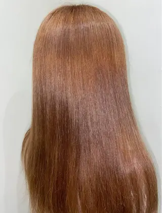 ロング カラー ワタナベ リリコのヘアスタイル