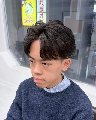 メンズ 👑メンズ/パーマ/ 小島桐弥👑のヘアスタイル