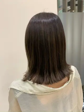 セミロング カラー 💘大人可愛く💘 Natsuki❥❥❥のヘアスタイル
