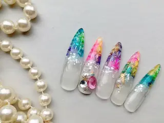 ロング sugar plum 【スカルプ人気店】のネイルデザイン