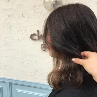 カラー garden HAIR 優月のヘアスタイル