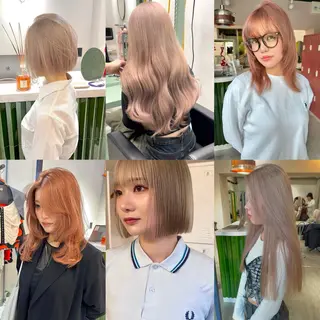 カラー 🌙ヘーゼルベージュ レイヤーカット🌙のヘアスタイル