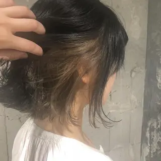 ショート カラー 美髪矯正/透明感カラ ー🫧YUUKI🫧のヘアスタイル