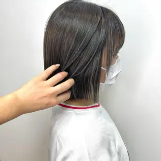 ミディアム カラー 𖧷 ⁺. 大人ヘア Yui 𓂃𓈒𓏸のヘアスタイル