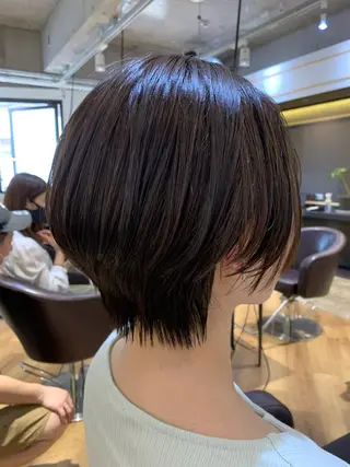 ショート トクシ ーのヘアスタイル