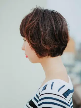 ショート La・sol HAIRのヘアスタイル