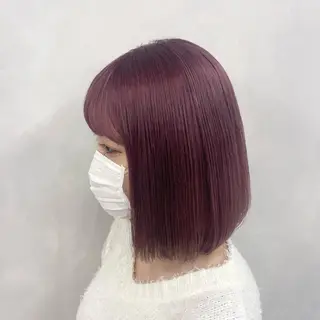 ショート カラー 🩵ブリーチカラー 🐈MIORI🩵のヘアスタイル