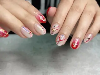 ネイル lucky nail 歌舞伎町のネイルデザイン
