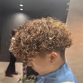 パーマ メンズ 🔥フェザーパーマ 特化🔥勇斗のヘアスタイル
