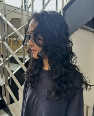 ロング パーマ KAWATOKO MISUZUのヘアスタイル