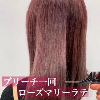 セミロング カラー 透明感・トレンドヘア 🫧齋藤拓未🫧のヘアスタイル
