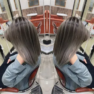 ミディアム Y Uのヘアスタイル