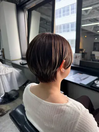 ショート 林 真那のヘアスタイル