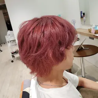 カラー えんどう みほのヘアスタイル