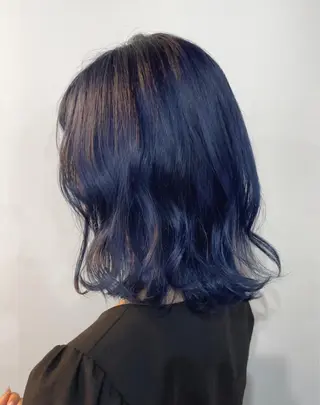 ミディアム カラー 石山涼太 【monolith】のヘアスタイル