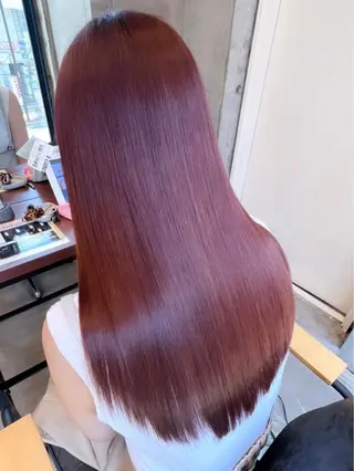 ロング カラー ✨縮毛矯正/髪質改善 錦糸町/松坂拓馬のヘアスタイル