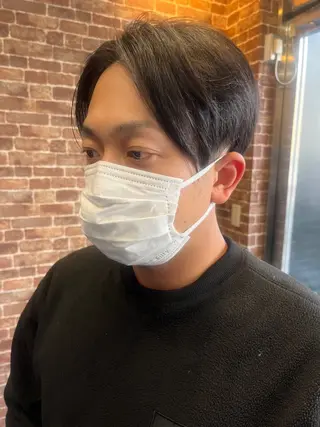 ショート カラー メンズ 久木原 ゆりのヘアスタイル