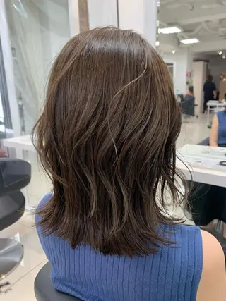 ミディアム カラー 【パーマ特化美容師】 ✂️✨飯田哲也のヘアスタイル