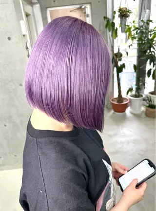 ショート カラー かずくん🦩名古屋 ハイトーン/レイヤーのヘアスタイル