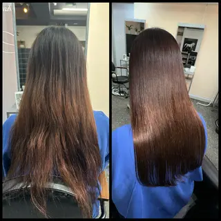 ロング パーマ 髪質改善⭐️縮毛矯正 中野⭐️Rinaのヘアスタイル