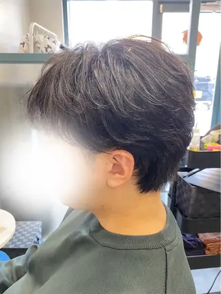 メンズ カジカワサキ/髪質 改善/クロスパーマのヘアスタイル